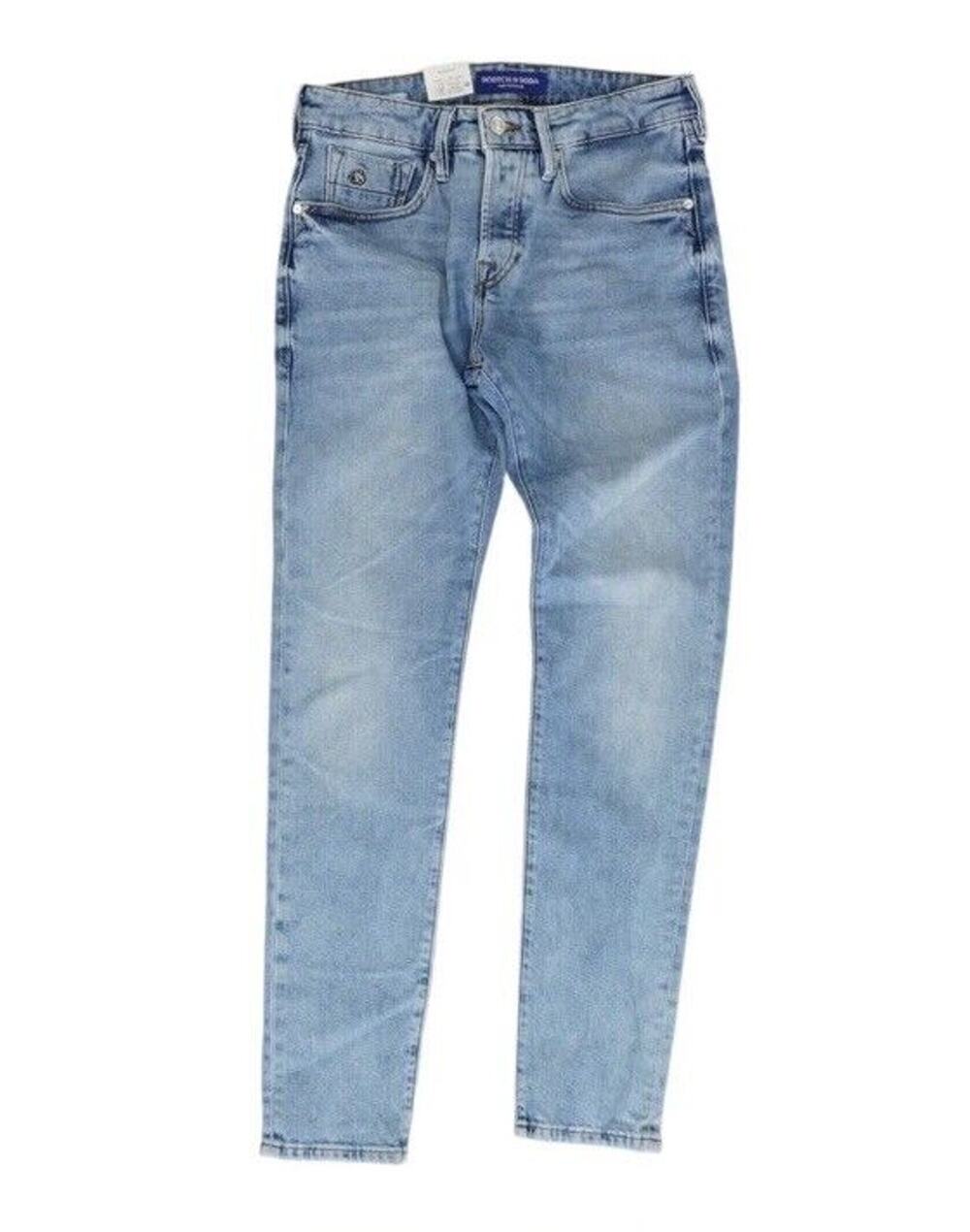 Scotch & Soda Solid Slim Jeans Blue 29 X 32 NWT